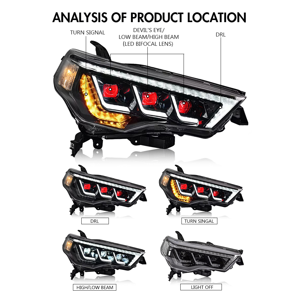 4Runner Headlights
