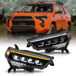 トヨタ 4ランナー ヘッドライト CB-A163C トヨタ 4ランナー用 (2014–2022年) LEDヘッドランプ - 製品ギャラリーのサムネイル 4