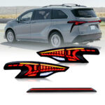 Toyota Sienna Tail Lights SN-B118 For Toyota Sienna (2021–2022) - Product Gallery Thumbnail 2