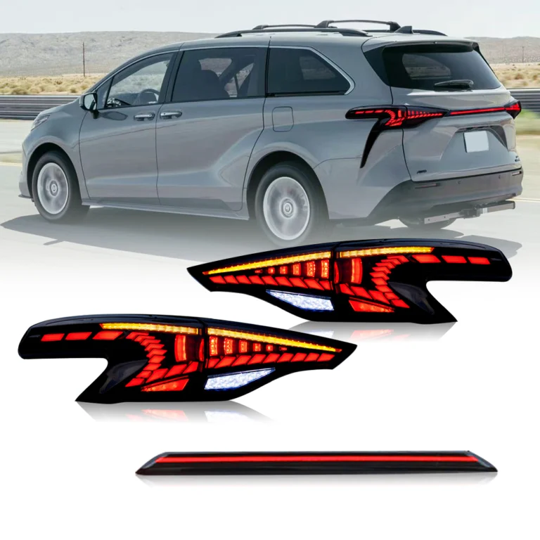 Luci posteriori Toyota Sienna SN-B118 Per Toyota Sienna (2021–2022) - Visualizzazione dettagliata