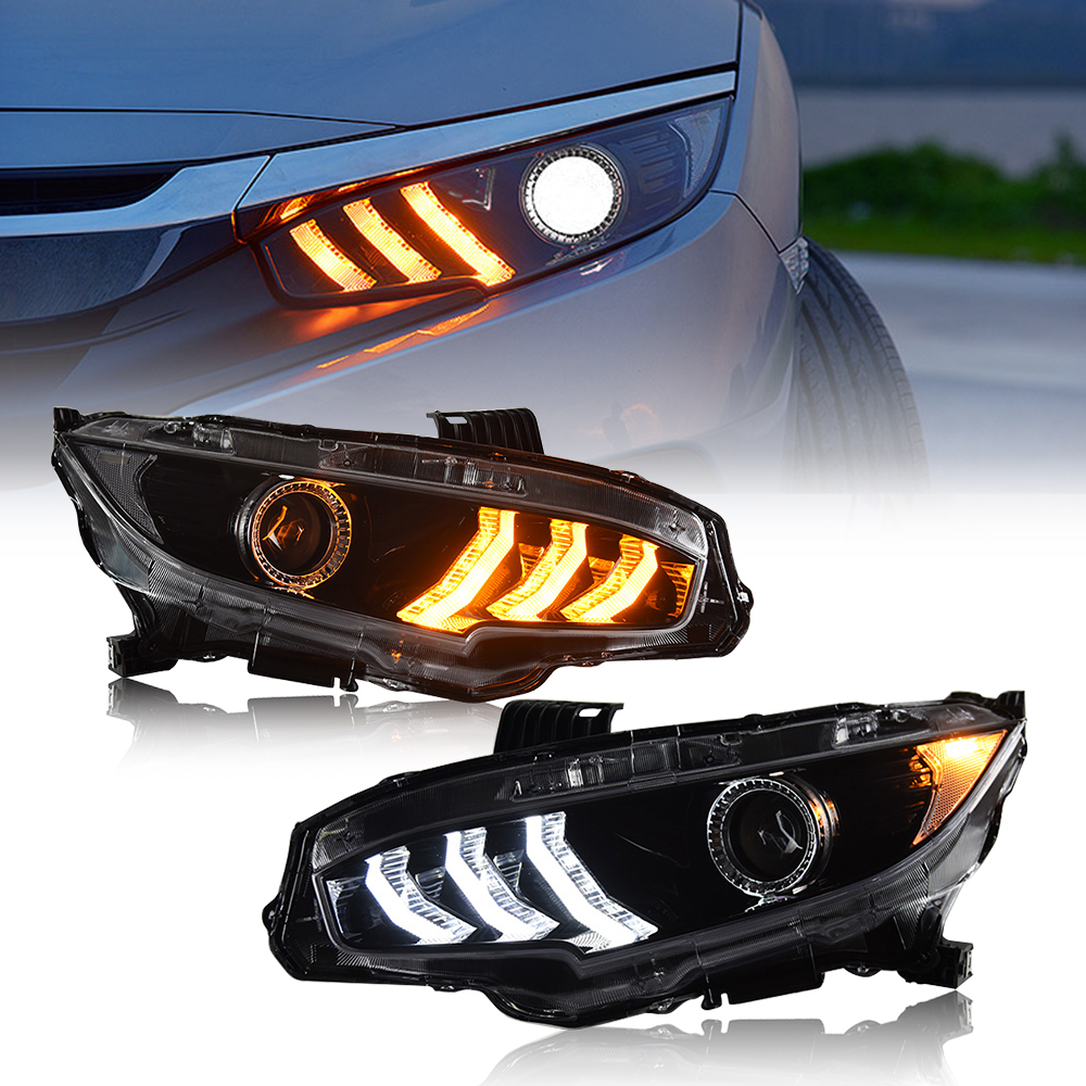 Civic Headlights