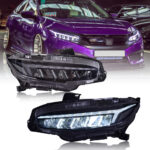 Honda Civic Headlights SY-A110L For Honda Civic (2016–2020) Lampu Kepala - Gambar Kecil Galeri Produk 5