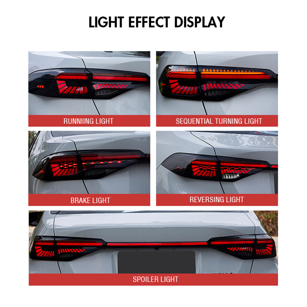 TT-LL-B105C Sequential LED Tail Lights for Toyota Corolla 2020–2023 - View 5