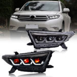 Faros delanteros Toyota Highlander TT-HLD-A166 / TT-HLD-A166-E para Toyota Highlander (2012–2014) Lámpara de cabeza - Miniatura de la galería de productos 4