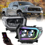 Toyota Tundra Headlights A181-RGB For Toyota Tundra (2014–2021) Headlight - Product Gallery Thumbnail 2