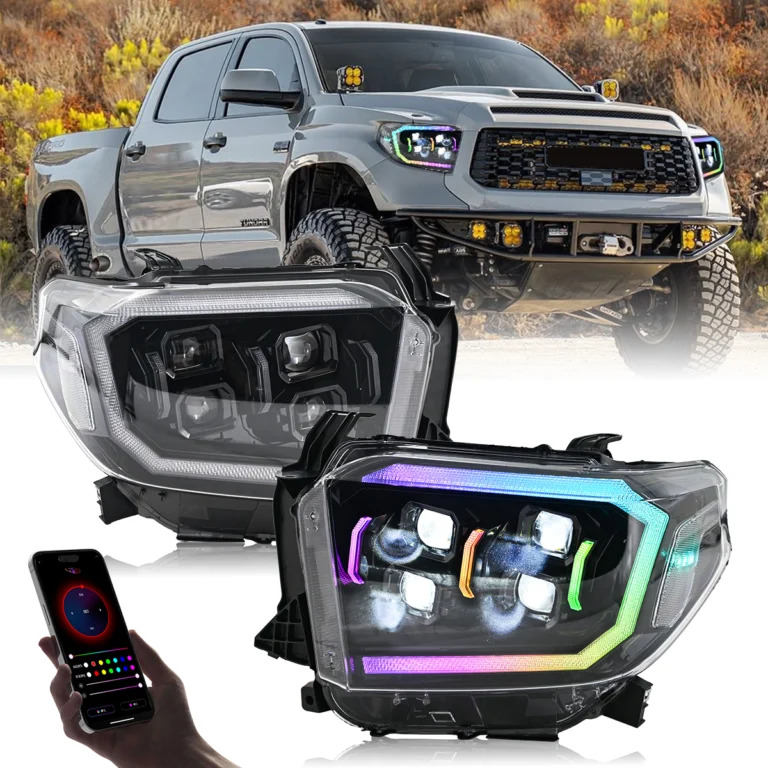 Toyota Tundra Headlights A181-RGB For Toyota Tundra (2014–2021) Headlight - Detail View