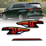 Toyota Sienna Tail Lights SN-B118 For Toyota Sienna (2021–2022) - Thumbnail ng Product Gallery 4