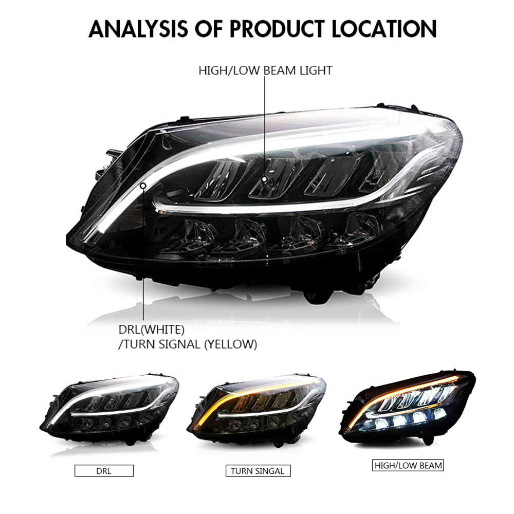 Mercedes Benz Headlights