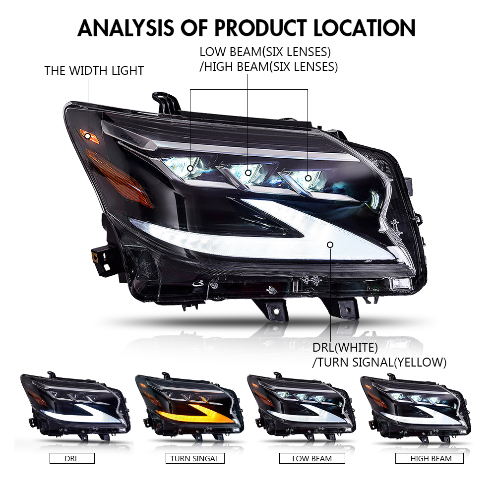 Lexus GX Headlights