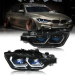 BMW 3-Series Headlight A203-A Halogen For BMW 3-Series 2012–2015 Headlight - Gambar Kecil Galeri Produk 5