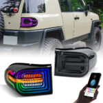 أضواء خلفية تويوتا إف جي كروزر TT-FJ-B128B / TT-FJ-B128B-RGB للمصباح الخلفي تويوتا FJ كروزر - صورة مصغرة لمعرض المنتجات 7