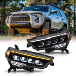 トヨタ 4ランナー ヘッドライト CB-A163C トヨタ 4ランナー用 (2014–2022年) LEDヘッドランプ - 製品ギャラリーのサムネイル 10