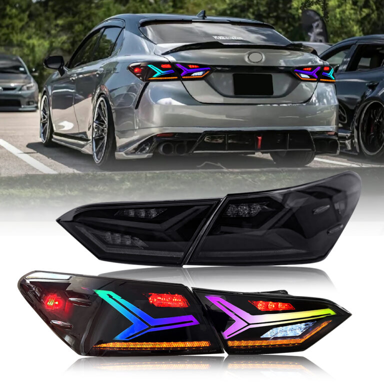 B101Y-RGB LED Tail Light for Toyota Camry 2018–2023 - Detail View