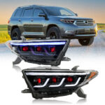 Fari Toyota Highlander HLD-A302 Per Toyota Highlander (2012–2014) Lampada frontale - Miniatura della galleria del prodotto 5