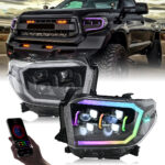 Toyota Tundra Headlights A181-RGB For Toyota Tundra (2014–2021) Headlight - Product Gallery Thumbnail 3