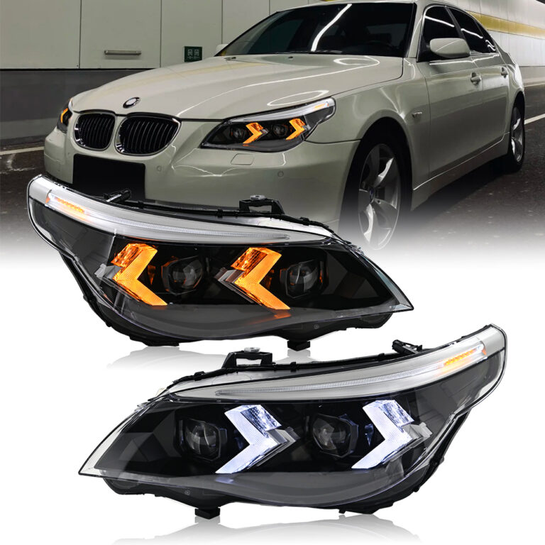 BMW 5-Series Headlight A209-A For BMW 5-Series E60 E61 (2005-2007) / (2008-2010) كشافات - عرض التفاصيل