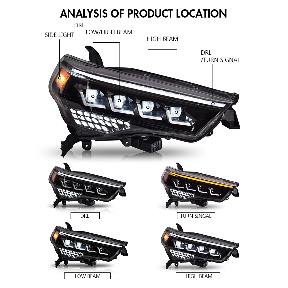 4Runner Headlights