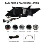 Toyota Camry Headlights CMR-A191 For Toyota Camry (2000–2011) Lampe frontale - Vignette de la galerie de produits 7