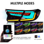 Luces traseras Honda Accord TT-YG-B108B / TT-YG-B108B-RGB para Honda Accord (2018–2021) Lámpara trasera - Miniatura de la galería de productos 9