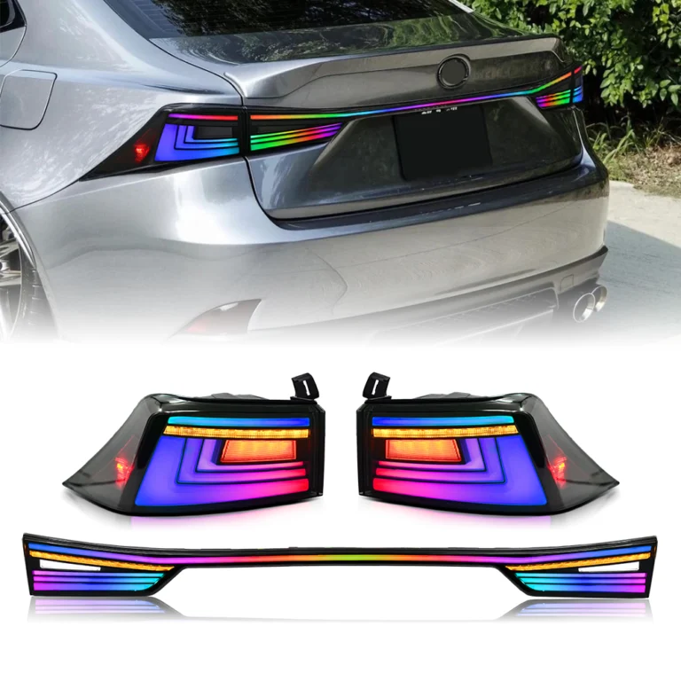 B138K-RGB Tail Lights For Lexus is2014-2020 is250 300 350 500 isf 200t Tail lamp - Detail View