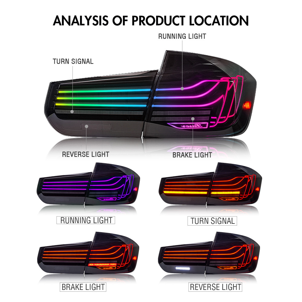 RGB LED Tail Light