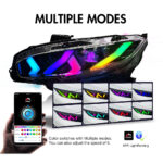 A110B-RGB Autofront für Honda Civic Scheinwerfer 2016-2021 - Miniaturansicht der Produktgalerie 9