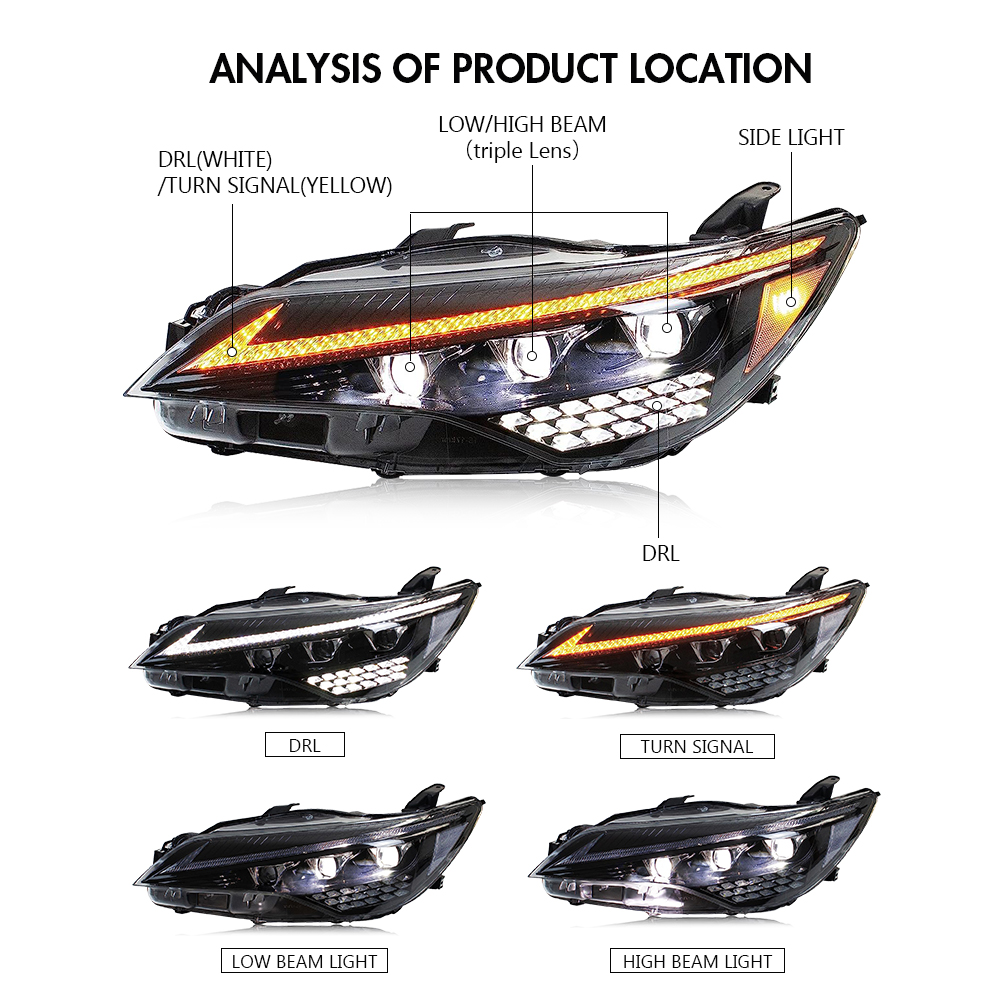 Camry Headlights