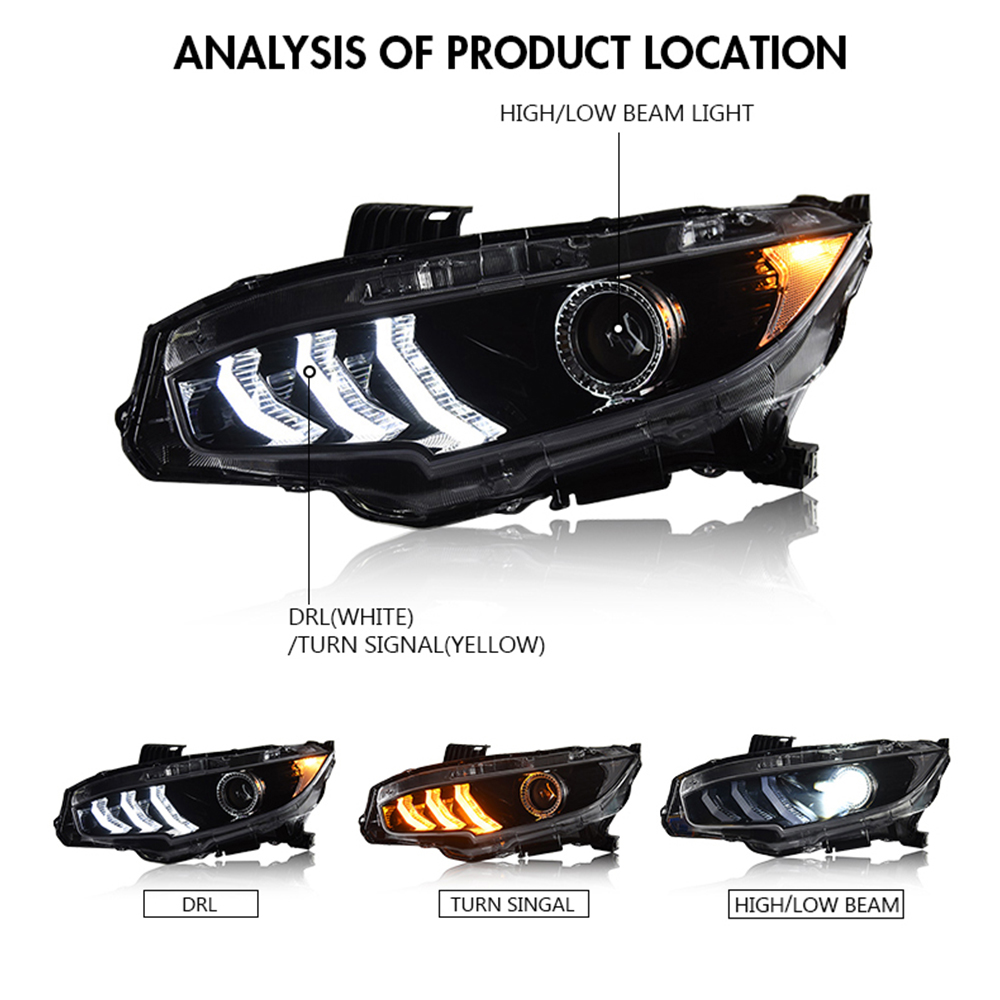 Civic Headlights