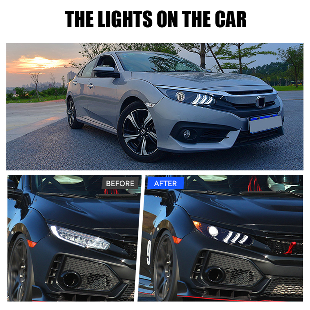 Civic Headlights