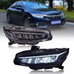 Honda Civic Headlights SY-A110L For Honda Civic (2016–2020) Lampu Kepala - Gambar Kecil Galeri Produk 10