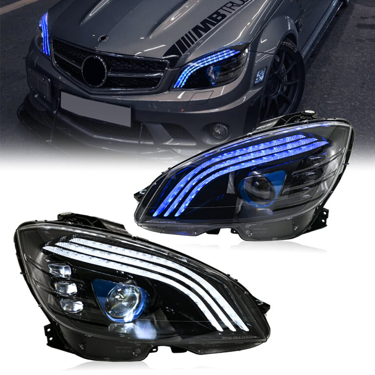A506-A Autoscheinwerfer für Mercedes-Benz C-Klasse W204 (2008–2011) - Detailansicht