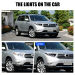 Faros delanteros Toyota Highlander TT-HLD-A166 / TT-HLD-A166-E para Toyota Highlander (2012–2014) Lámpara de cabeza - Miniatura de la galería de productos 7
