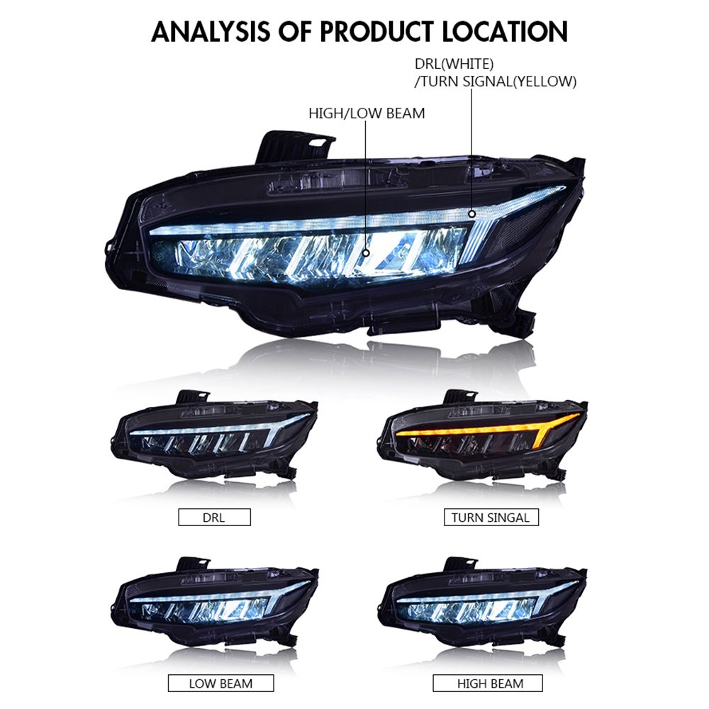 Civic Headlights