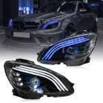 Phare de voiture A506-A pour Mercedes-Benz Classe C W204 (2008–2011) - Vignette de la galerie de produits 4