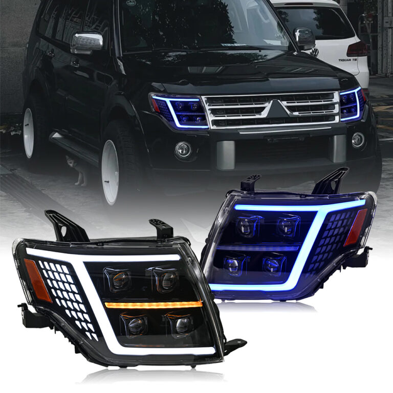 A124-4T LED Headlights for Mitsubishi Pajero V93 / V97 (2009–2021) - Detailansicht