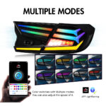 Luci posteriori a LED B108-RGB per Honda Accord 2018-2021 - Miniatura della galleria del prodotto 4
