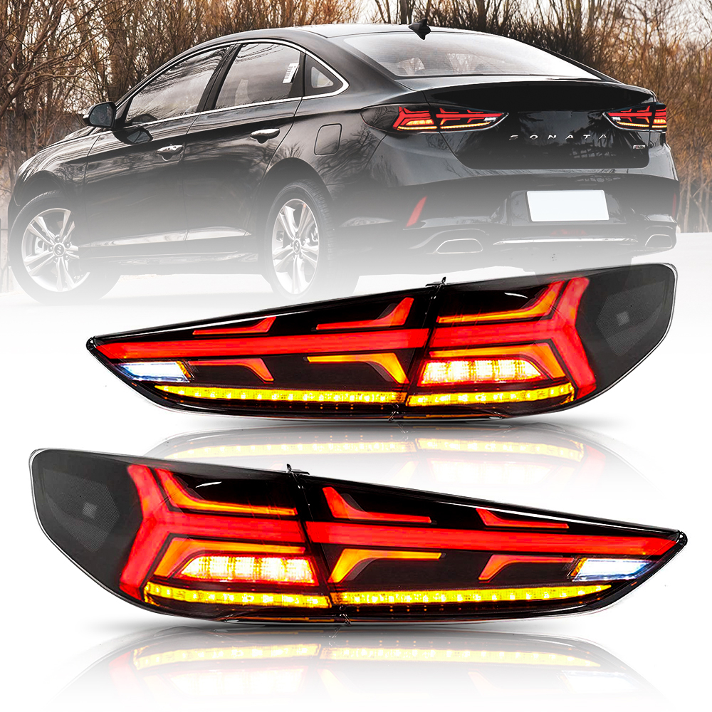 B115 LED Tail Lights for Hyundai Sonata 2015–2018 - View 2