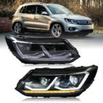 Lampu Depan LED Penuh A186-BE untuk Volkswagen 2013–2017 - Gambar Kecil Galeri Produk 8