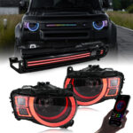LHWS-A533-RGB-ZT Faro anteriore RGB per Land Rover Defender 2020–2025 - Miniatura della galleria del prodotto 4