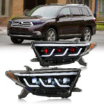 Fari Toyota Highlander HLD-A302 Per Toyota Highlander (2012–2014) Lampada frontale - Miniatura della galleria del prodotto 10