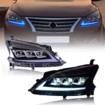 XY-A154 LED Headlights for Nissan Sylphy 2012–2015 - Vignette de la galerie de produits 4