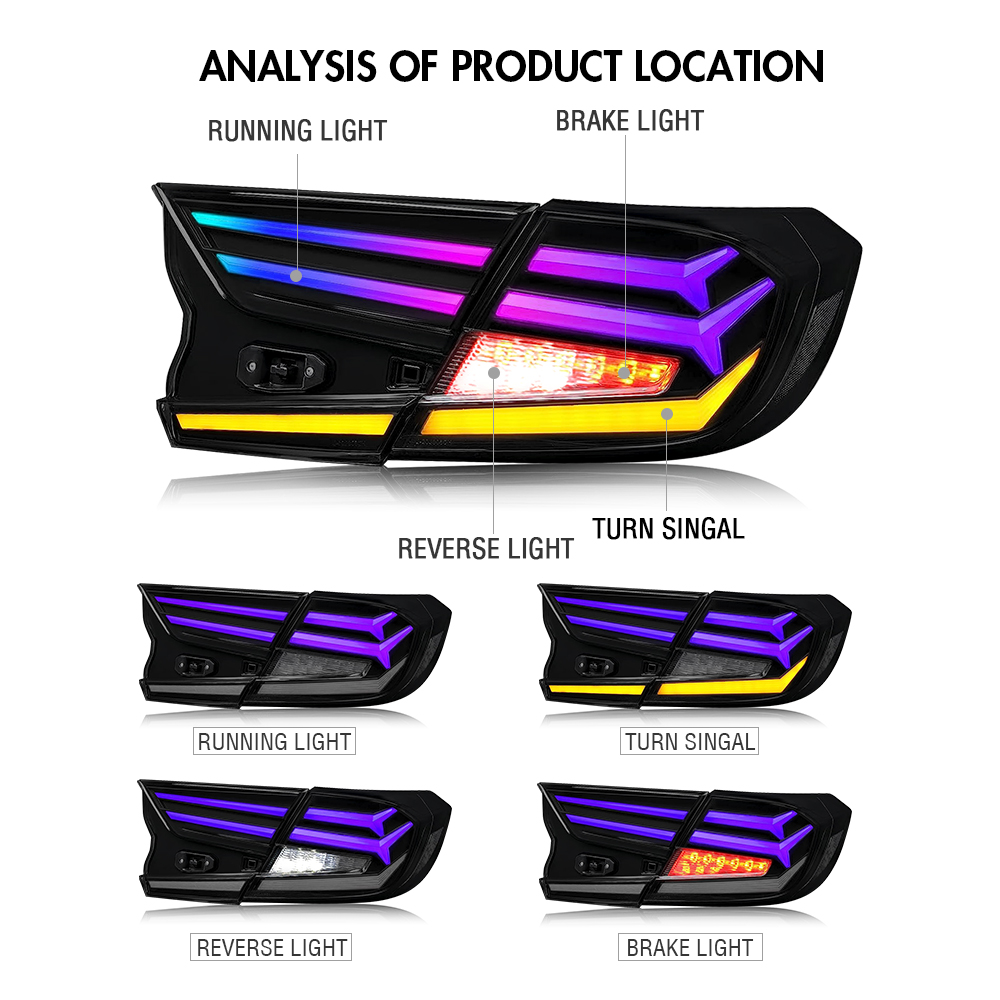 RGB LED Tail Light