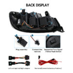 بي ام دبليو 2 سلسلة الضوء الخلفي TT-F22-B610-RS / TT-F22-B610-WS للضوء الخلفي المعدل BMW F22 - صورة مصغرة لمعرض المنتجات 9