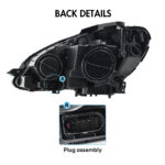 Phare de voiture A506-A pour Mercedes-Benz Classe C W204 (2008–2011) - Vignette de la galerie de produits 8