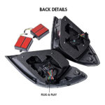 BC-B156 Luci posteriori per BENZ W204 C180 C200 C260 C300 07-14 Lampada di CODA - Miniatura della galleria del prodotto 6