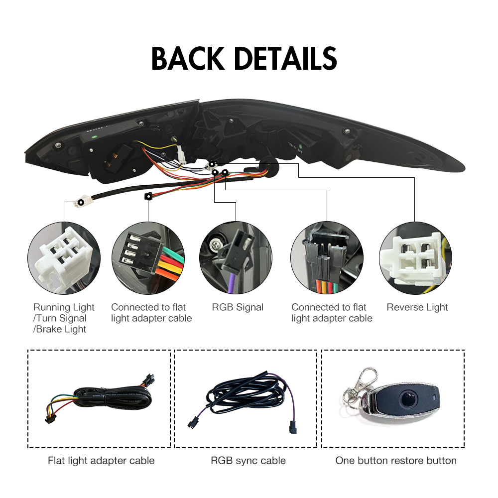 RGB LED Tail Light