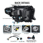 Faros delanteros Toyota Tundra A181-A para Toyota Tundra (2014–2021) Lámpara de cabeza - Miniatura de la galería de productos 7