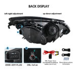 Farol BMW Série 5 A209-B Para BMW Série 5 E60 E61 (2005–2007) / (2008–2010) Farol - Miniatura da galeria de produtos 7