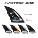 VNL-A306 Faro anteriore a LED per Volvo VNL & VNR 2018–2024 - Miniatura della galleria del prodotto 5