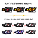 A110B Head Lamp Upgrade LED Headlights for Honda Civic 2016–2021 - Gambar Kecil Galeri Produk 6